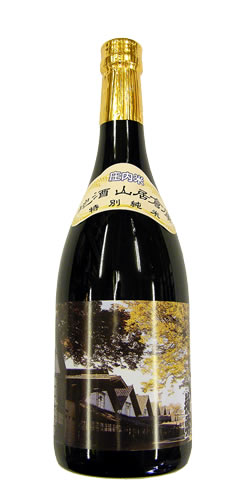 地酒 山居倉庫 純米 栄光冨士 全体画像