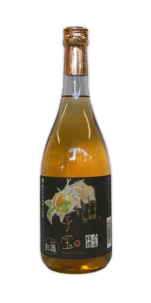 子宝 大吟醸梅酒 天満天神梅酒大会2010 第一位獲得  全体画像