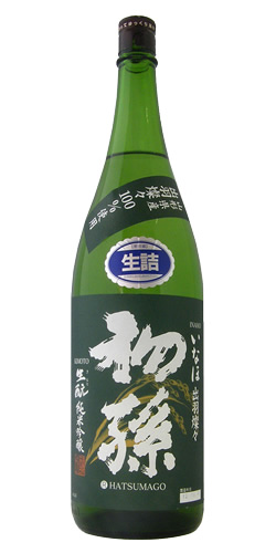 初孫 純米吟醸 いなほ 出羽燦々 生詰 限定品 全体画像