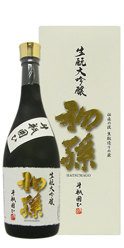 初孫 生もと大吟醸 斗瓶囲ひ 超限定品 全体画像