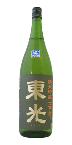 東光 純米吟醸 出羽燦々 全体画像
