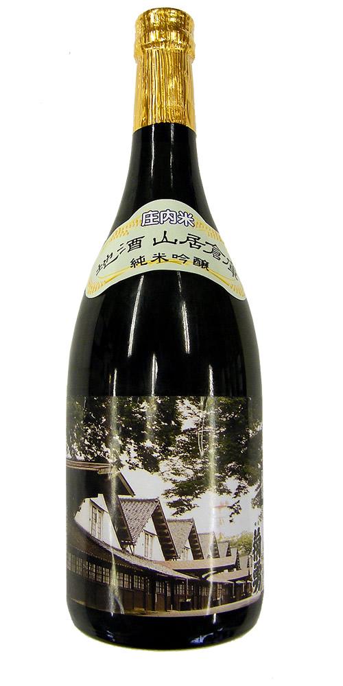 地酒 山居倉庫 純米吟醸 初孫 全体画像