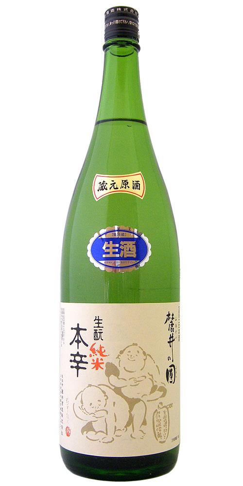 麓井 純米本辛 圓(まどか)  本生原酒 季節限定品 全体画像