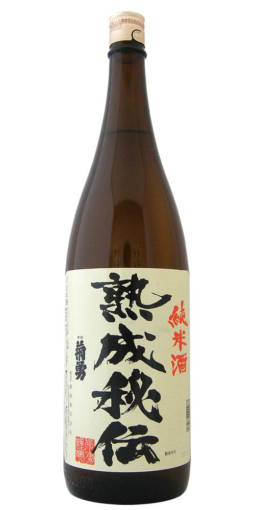 菊勇 純米熟成酒 秘伝 全体画像
