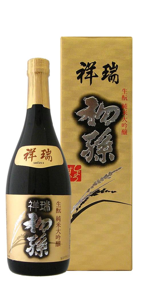 初孫(はつまご) 純米大吟醸 祥瑞(しょうずい) 全体画像