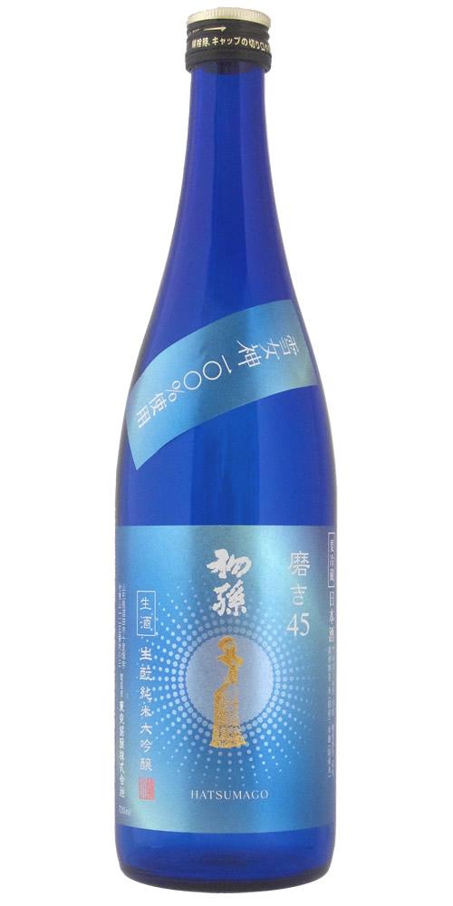 初孫 純米大吟醸 雪女神 磨き45 生酒 超限定品 全体画像