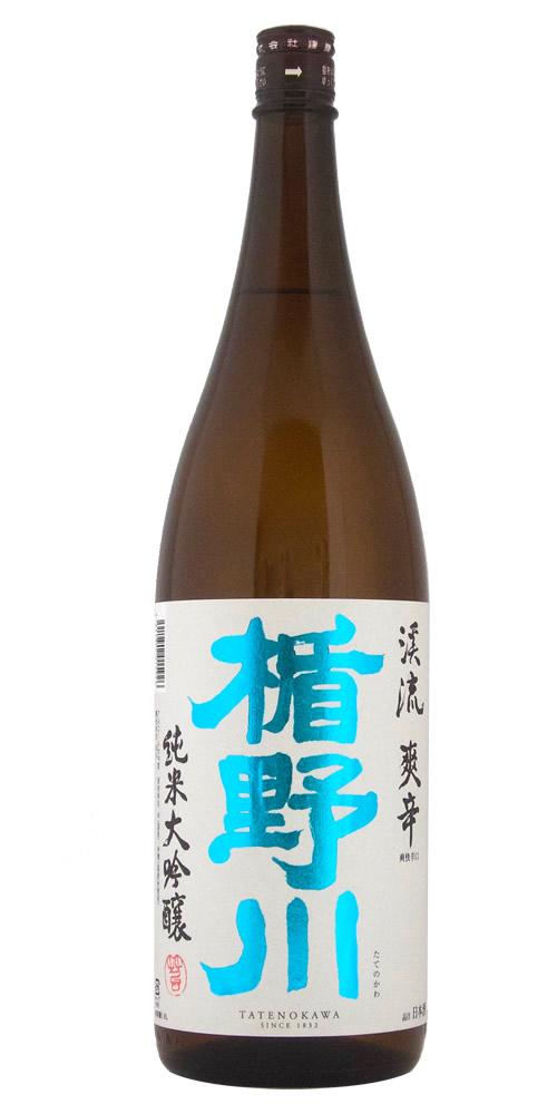 楯野川 純米大吟醸 渓流 爽辛(そうから)  全体画像