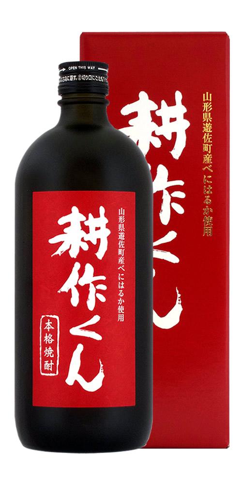 遊佐町特産焼酎プロジェクト 本格焼酎 耕作くん 全体画像