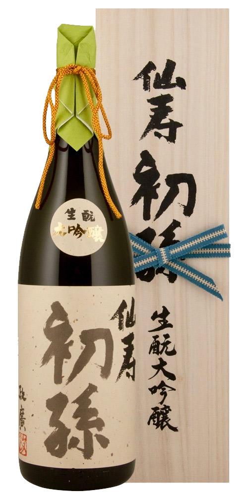 初孫(はつまご) 大吟醸 仙寿 限定品 全体画像