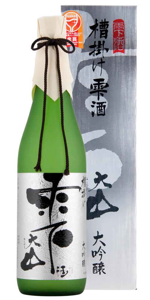 大山 大吟醸 雫 限定品 全体画像