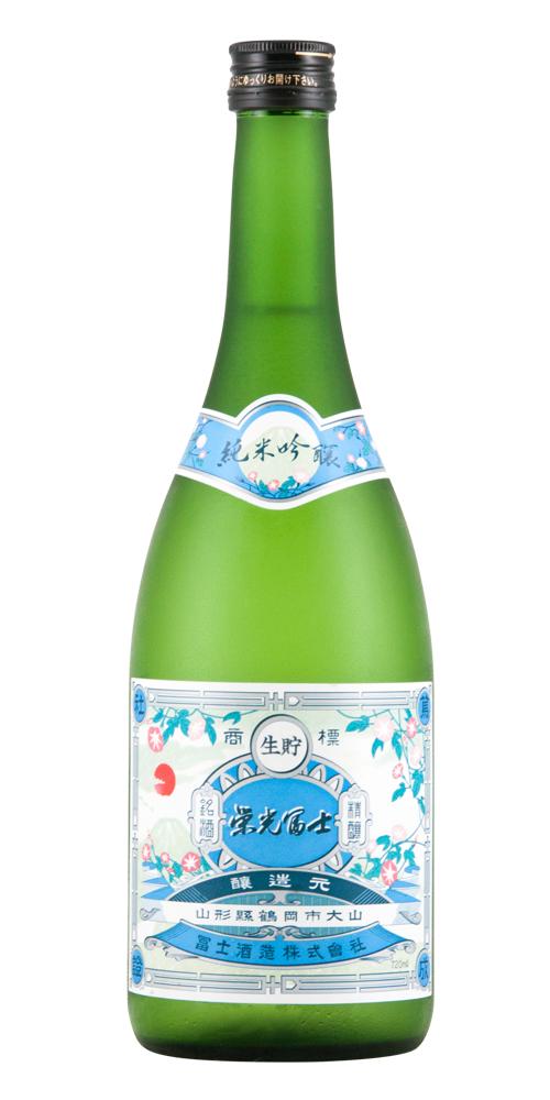 栄光冨士 純米吟醸 朝顔ラベル 限定品 全体画像