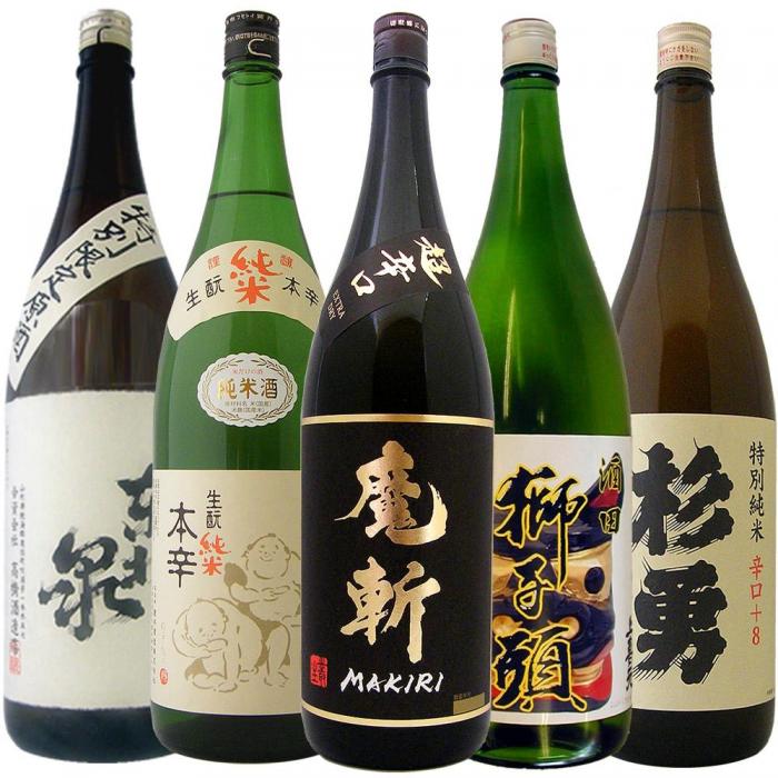 鉄板人気のおすすめ辛口酒5本セット 【山形の地酒/日本酒専門店 木川屋】