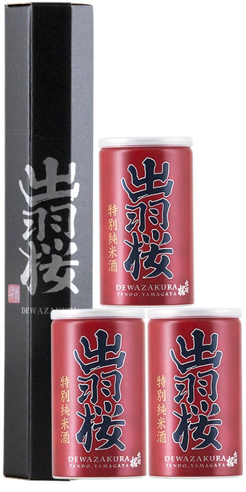 出羽桜 特別純米缶 180ml 3本セット
