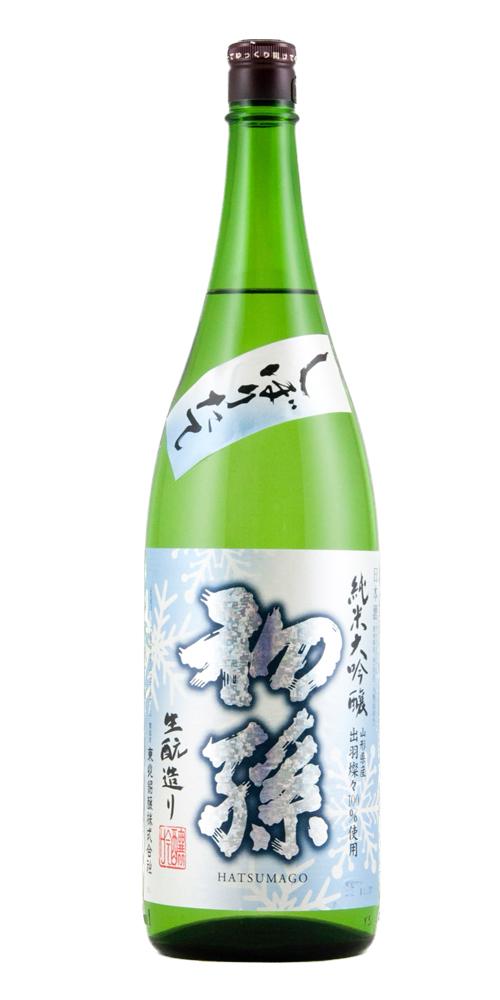 初孫 出羽燦々 純米大吟醸 しぼりたて 限定品 全体画像