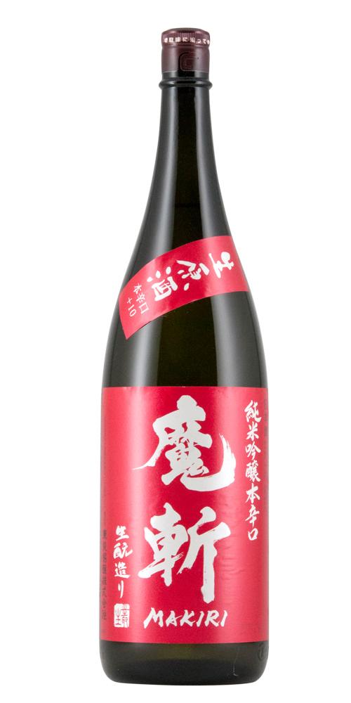 初孫 純米吟醸 赤魔斬 生原酒 限定品 全体画像