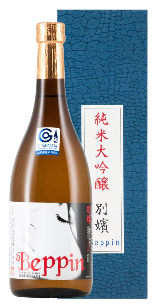 鯉川 純米大吟醸 Beppin 雪女神 全体画像