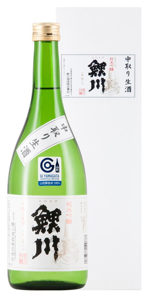 鯉川 純米吟醸 中取り生酒 全体画像