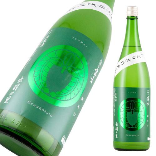 松嶺の富士 家紋ラベル 純米 出羽の里<br>にごり火入 限定品