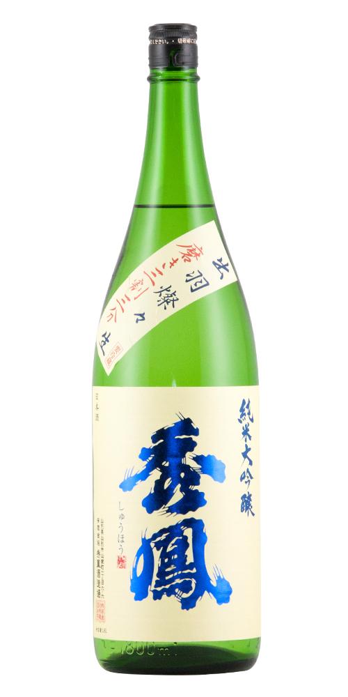 秀鳳 純米大吟醸 出羽燦々33% 生原酒  全体画像