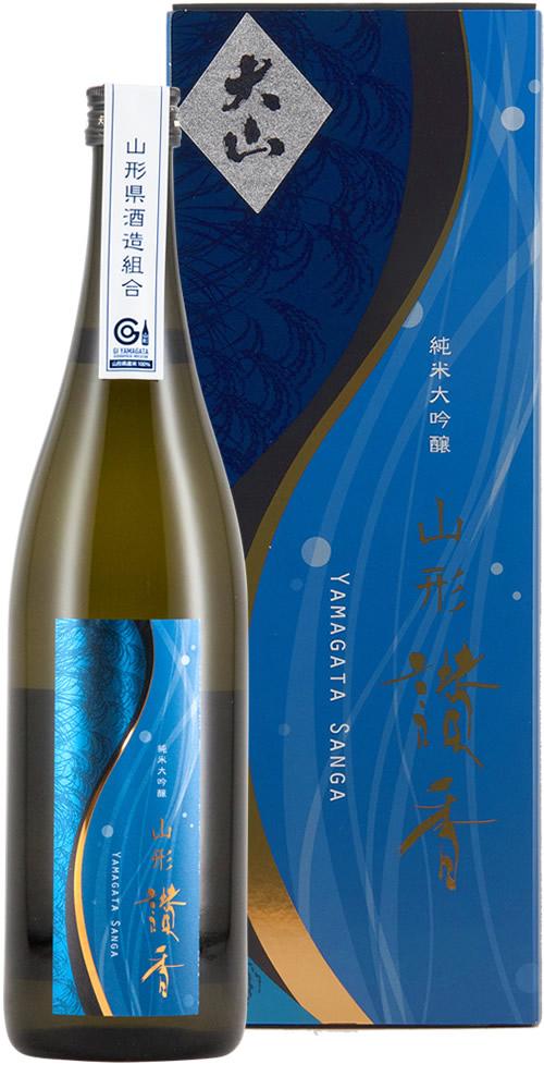 大山 純米大吟醸 山形讃香 やまがたさんが 全体画像