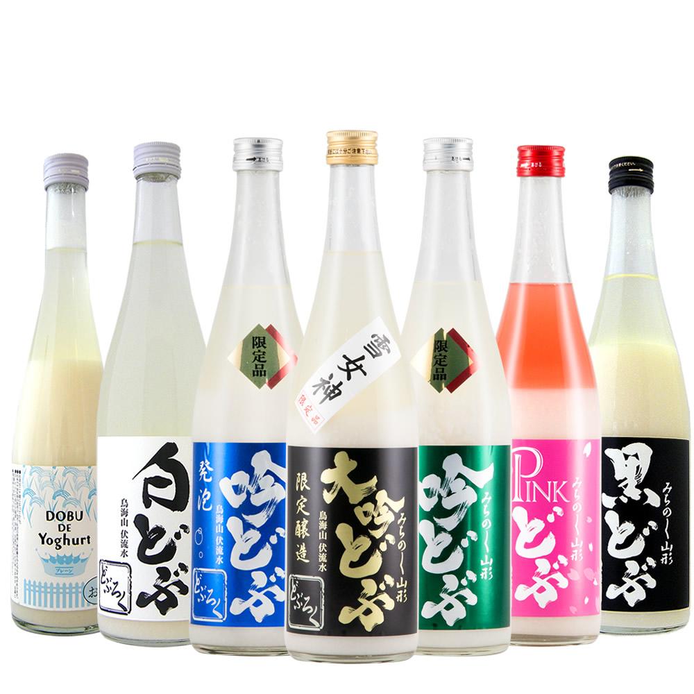 おすすめの どぶろく・リキュール 飲み比べセット 【山形の地酒/日本酒