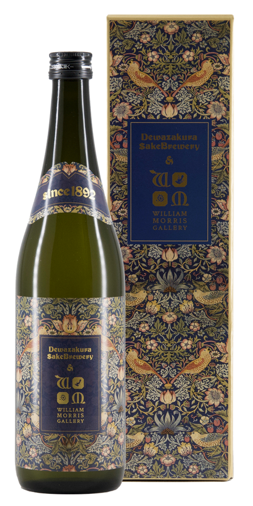 出羽桜 ウィリアム・モリス ブルーラベル 全体画像