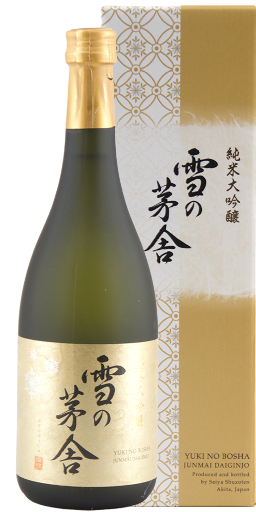 雪の茅舎 純米大吟嬢 全体画像