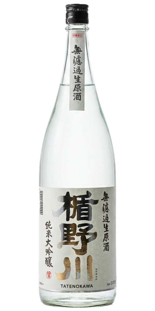 楯野川 純米大吟醸 無濾過生原酒 山形県内限定品  全体画像