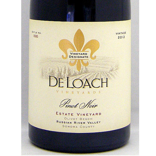 デ・ローチ エステイト ヴィンヤード ロシアンリバーバレー ピノ・ノワール