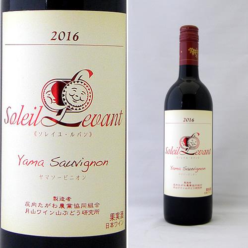ソレイユ・ルバン ヤマソービニオン 辛口 赤